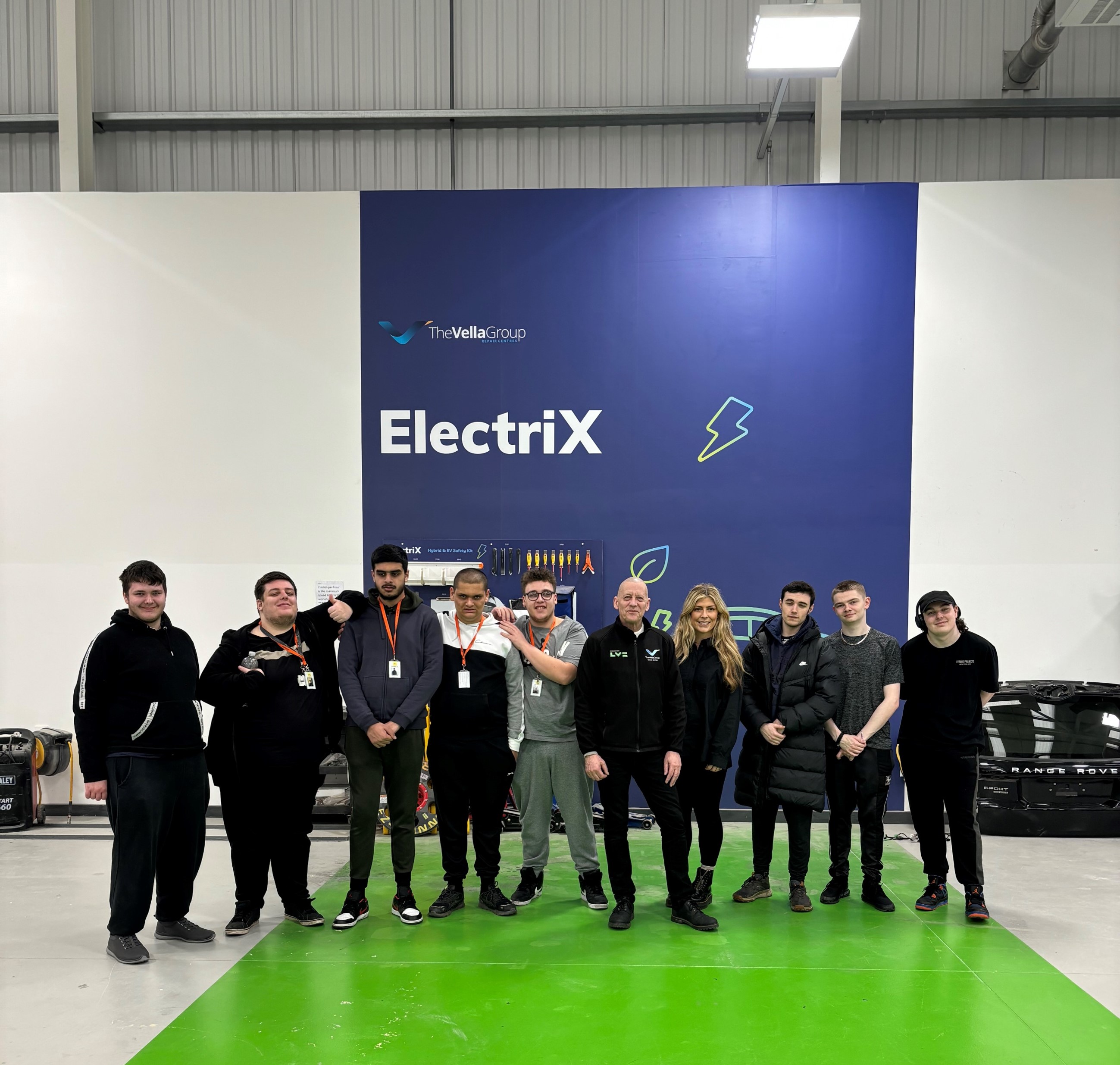 Manchester Young Lives visit The Vella Group Trafford Park