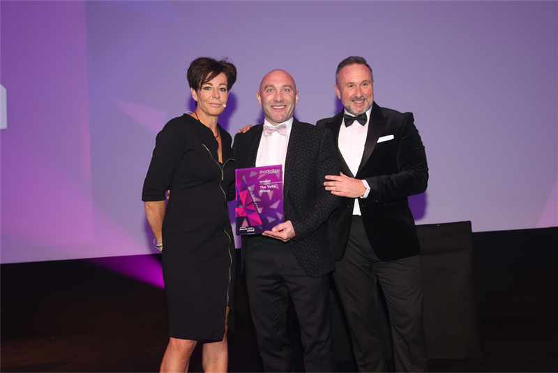 Double award win at Bodyshop Awards 2021 The Vella Group wins LV award at the British Bodyshop Awards